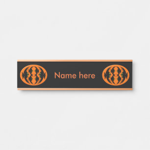 Porte-nom Pour Porte Signe de pendaison personnalisée des corbeaux d'Ha
