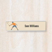 Porte-nom Pour Porte Squash (Devant)