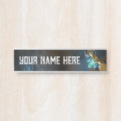 Porte-nom Pour Porte Steampunk Firefly (Devant)