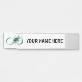 Porte-nom Pour Porte Symbole de l'Infinity (Devant)