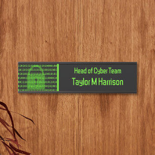 Porte-nom Pour Porte Symbole de verrouillage technique et de sécurité i