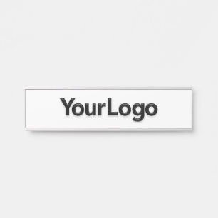 Porte-nom Pour Porte Travail bureau professionnel Logo d'entreprise per