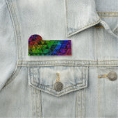 Porte-nom Pride Glass (En situation)
