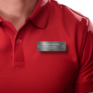 Porte-nom Regard industriel de construction