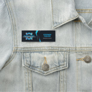 Porte-nom Réparation automobile Black & Blue Automotive Auto