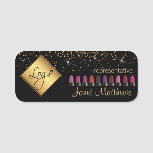 Porte-nom Représentant indépendant - Coloré (Devant)