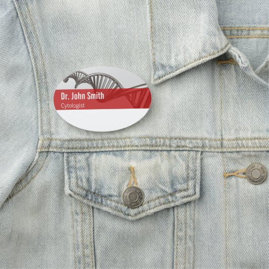 Porte-nom Réseau ADN de sciences Médicales professionnelles (En situation)