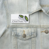 Porte-nom Restaurant japonais Avocado Sushi Roll (En situation)