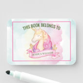 Porte-nom Retour À L'École, Nom Personnalisé 2E Classe (En situation)