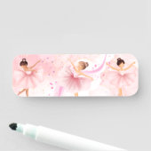 Porte-nom Rêves de ballet (En situation)