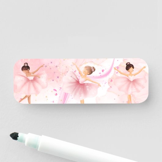 Porte-nom Rêves de ballet (En situation)