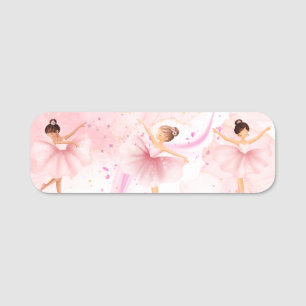 Porte-nom Rêves de ballet