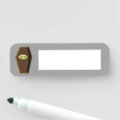 Porte-nom RIP Halloween café de la fin (En situation)