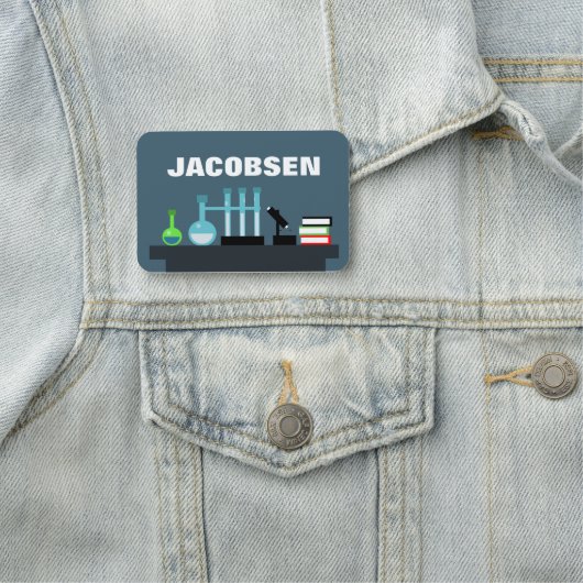 Porte-nom Sciences de l'équipement chimique (En situation)