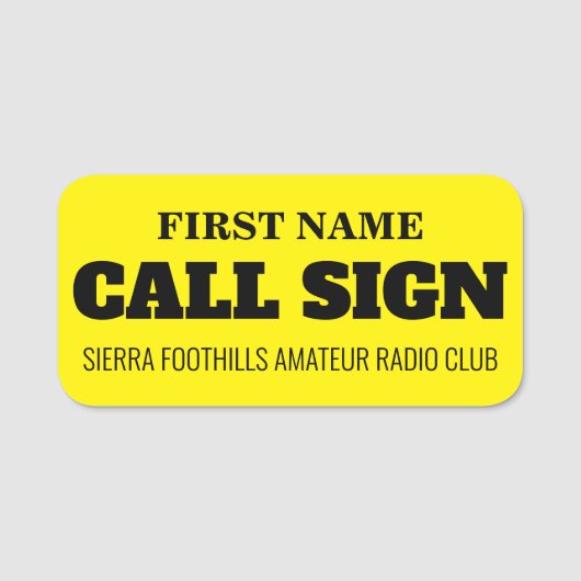 PORTE-NOM SFARC (Devant)