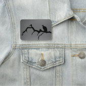 Porte-nom Silhouette vautour (En situation)