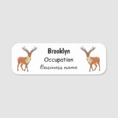 Porte-nom Simple dessin (Devant)