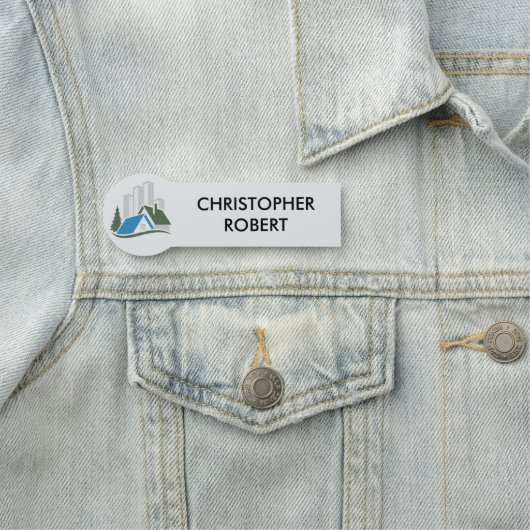 Porte-nom Simple Immobilier (En situation)