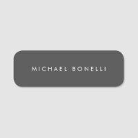 Simple minimaliste minimaliste élégant gris modern