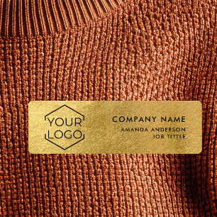 Porte-nom Simple Moderne Logo Employé En Plastique