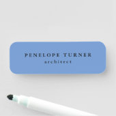 Porte-nom Simple Plaine simple créative et durable (En situation)