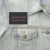 Porte-nom Simple Plaine simple créative et durable (En situation)