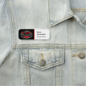 Porte-nom Société professionnelle de remorquage, service de  (En situation)