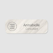 Porte-nom Spa naturel (Devant)