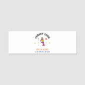 PORTE-NOM SPECTACLE DE COMÉDIE (Devant)