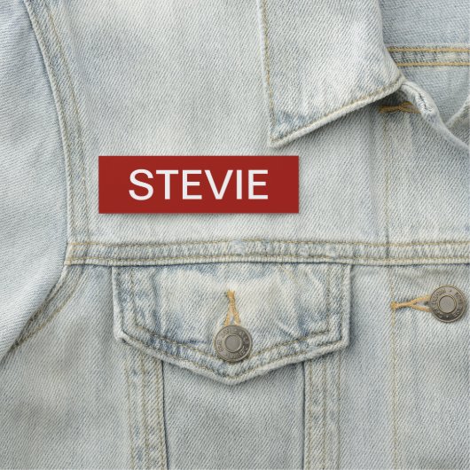 Porte-nom Stevie (En situation)