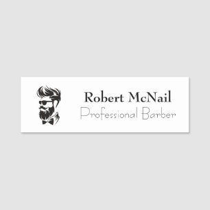 Porte-nom Styliste Barber Professional