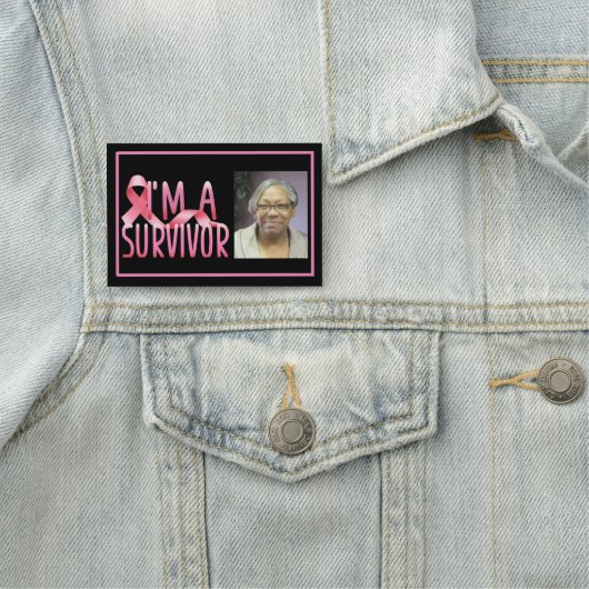 Porte-nom Survivant du cancer du sein (En situation)