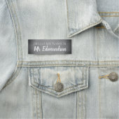 Porte-nom Tableau noir Vintage (En situation)