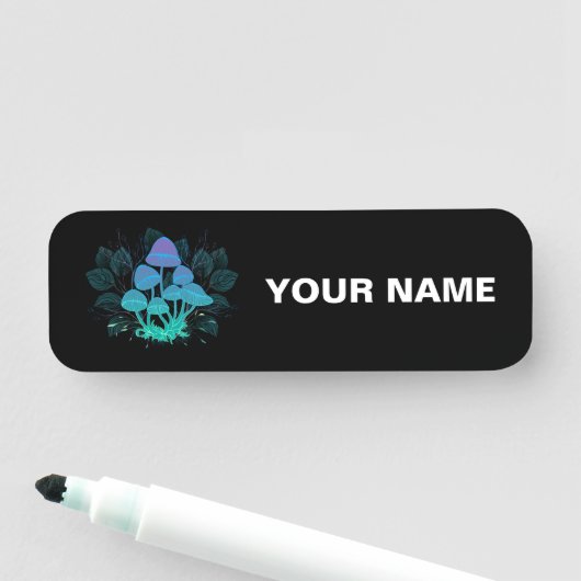 Porte-nom Tabourets dans Bushes (En situation)