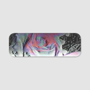 Porte-nom Techno Bouquet