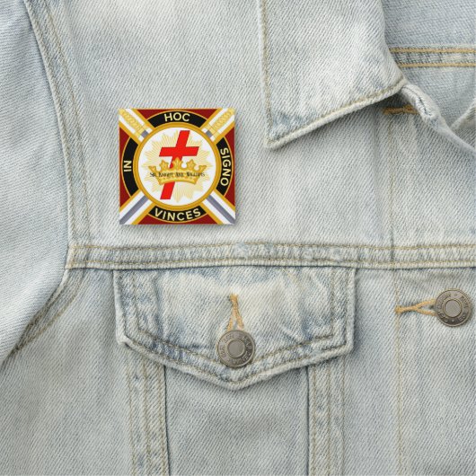 Porte-nom Templier de Chevalier (En situation)