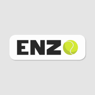 Porte-nom Tennis Enzo