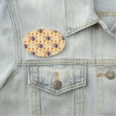 Porte-nom Thanksgiving Turquie Citrouille Automne Motif (En situation)