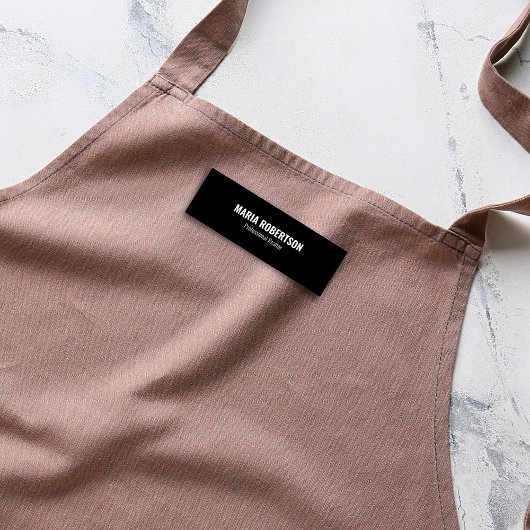 Porte-nom Titre de l'emploi de l'employé Simple personnalisé