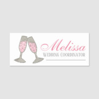 Toast Wedding planner de Champagne Rose