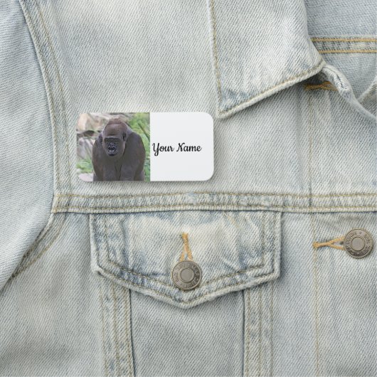 Porte-nom toony Gorilla (En situation)