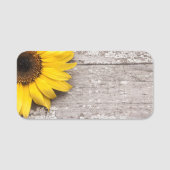 Porte-nom Tournesol (Devant)