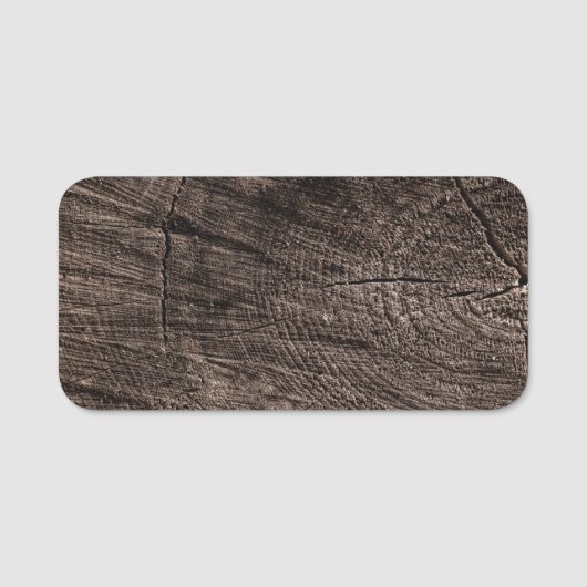 Porte-nom Tree stump (Devant)