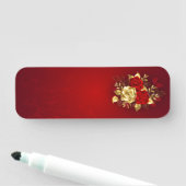 Porte-nom Trois Roses de bijoux (En situation)