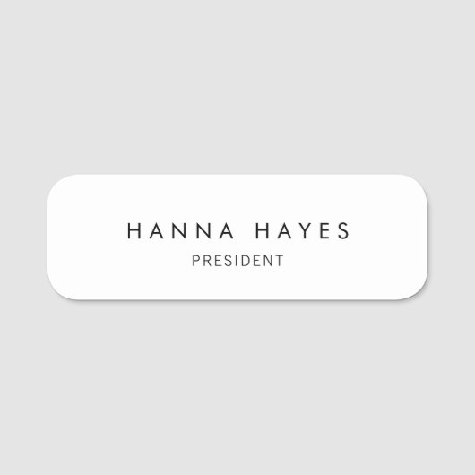 Porte-nom Tulane SDT (Devant)