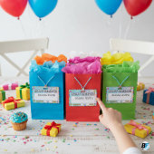 Porte-nom Véritable Star des Anniversaires Enfants ! Nom Per