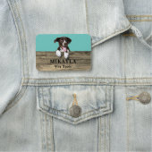 Porte-nom Vétérinaire Allemand Pointeur à courte distance (En situation)