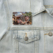 Porte-nom Voiture de coffre (En situation)