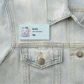 Porte-nom Whimsical Butterflies in a Jar (En situation)