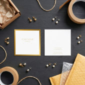 Porte-oreille à bordure or